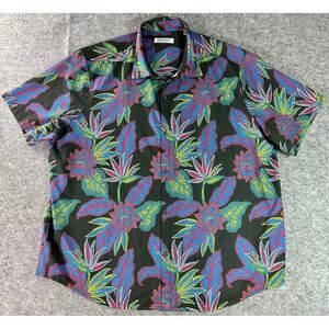 Tommy Bahama Men's 100% Silk Bright Floral Camp Shirt sz XXXL (16014)